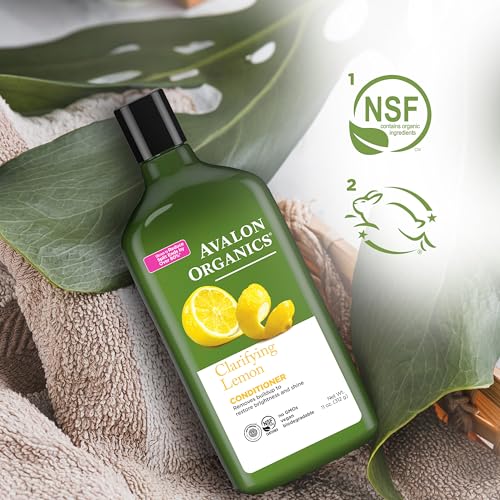 Avalon Organics Shampoo, Clarifying Lemon