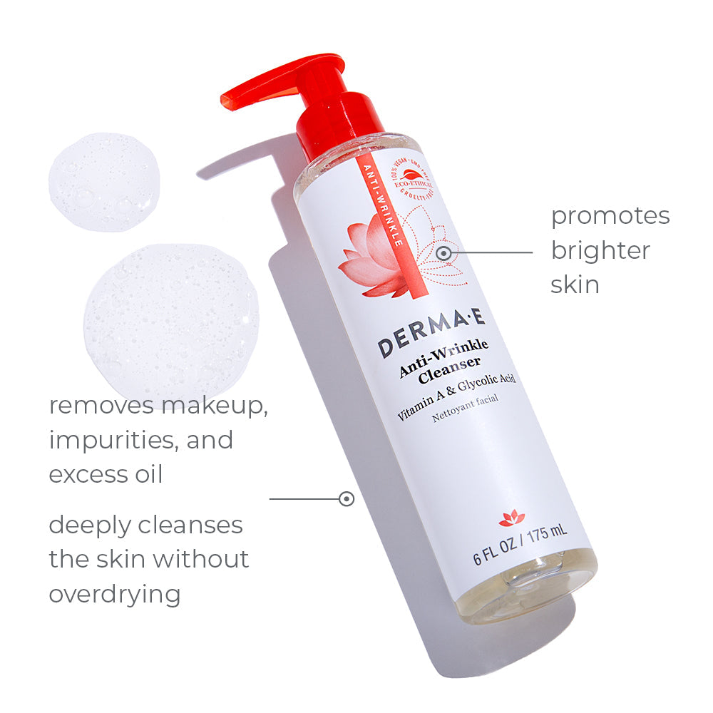 DERMA E Anti-Wrinkle Cleanser