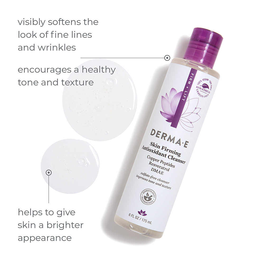 DERMA E Skin Firming Antioxidant Cleanser