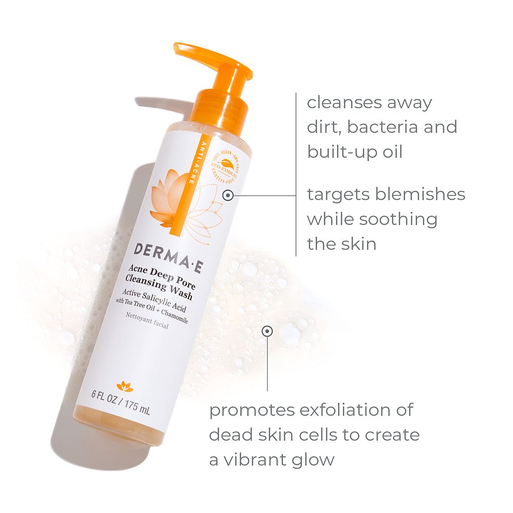 DERMA E Acne Facial Cleanser