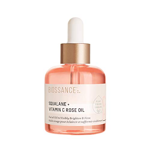 BIOSSANCE Squalane + Vitamin C Rose Oil