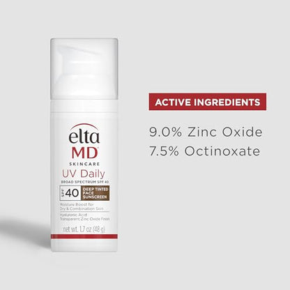 EltaMD UV Daily SPF 40 Tinted Face Sunscreen Moisturizer