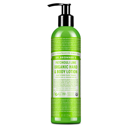 Dr. Bronner's Organic Lotion, Patchouli Lime