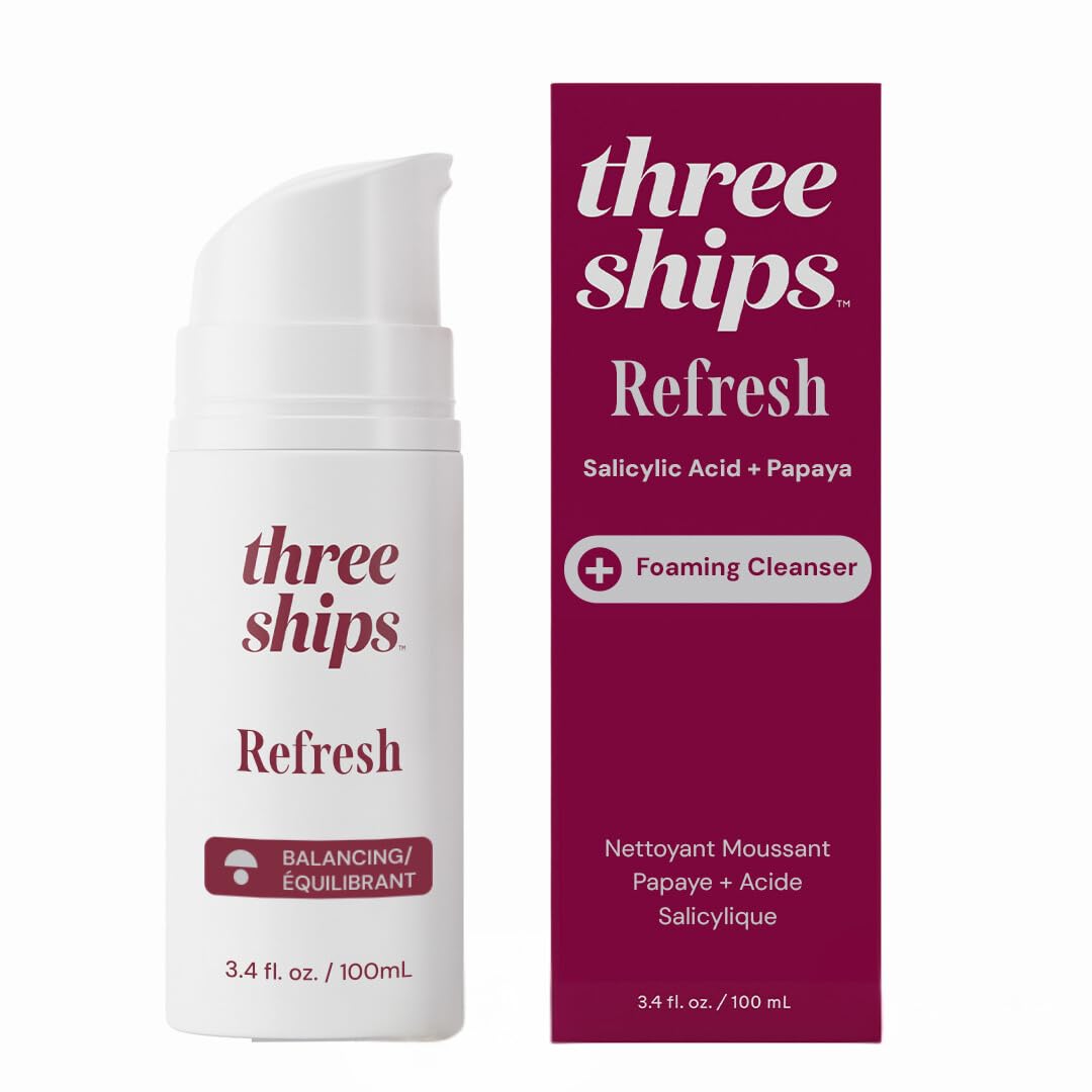 Three Ships Refresh Papaya and Salicylic Acid Cleanser