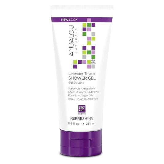 Andalou Naturals Lavender Thyme Refreshing Shower Gel