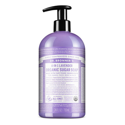 Dr. Bronner’s Organic Sugar Soap, Lavender