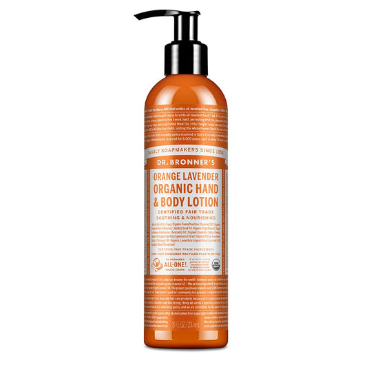 Dr. Bronner's, Organic Lotion, Orange Lavender