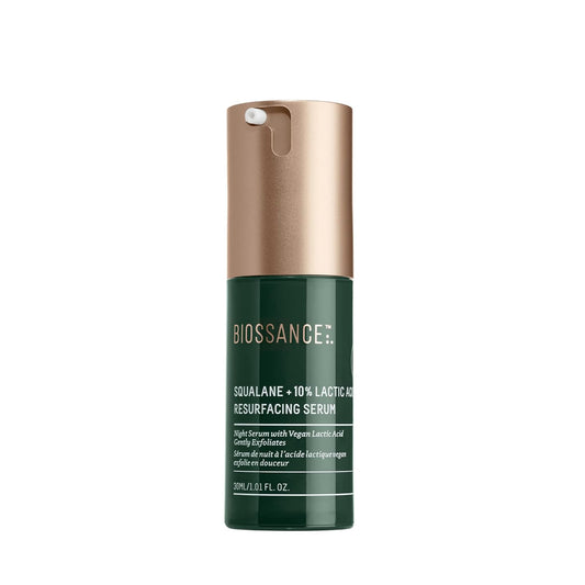 BIOSSANCE Squalane + Lactic Acid Resurfacing Night Serum