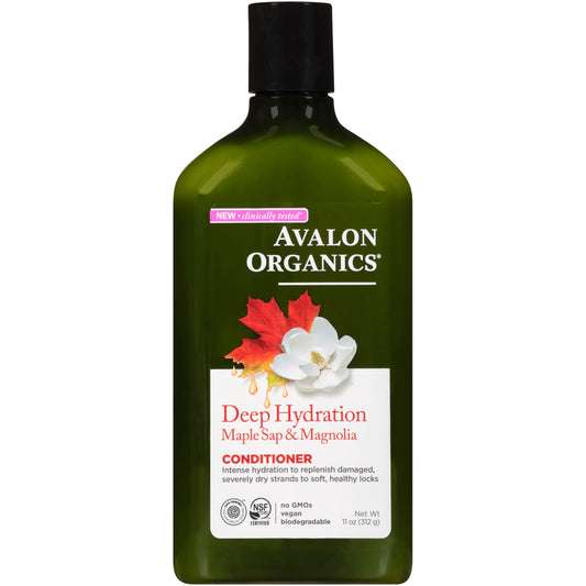 Avalon Organics Conditioner, Deep Hydration Maple Sap & Magnolia