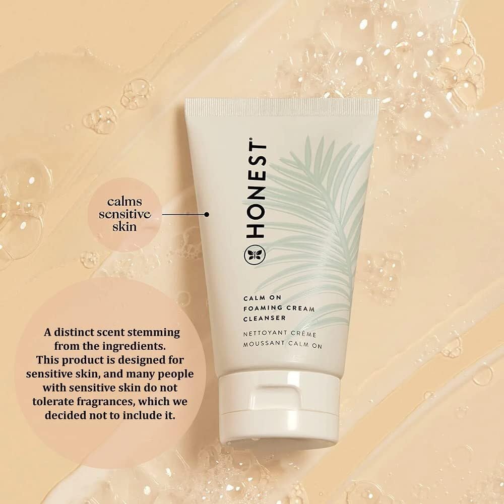 Honest Beauty Calm On Foaming Cream Cleanser