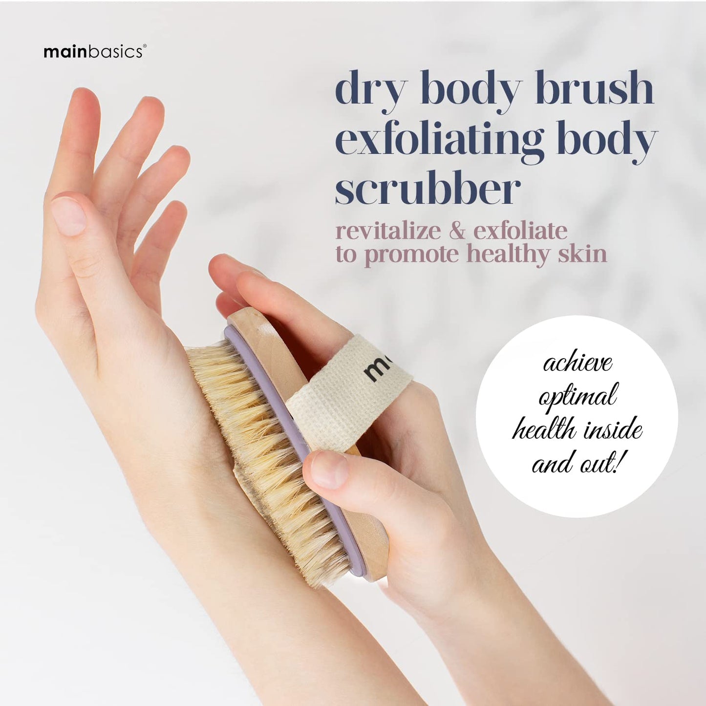 MainBasics Dry Brushing Body Brush