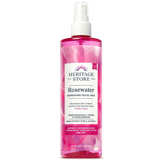 HERITAGE STORE Rosewater - Refreshing Facial Mist with Damask Rose