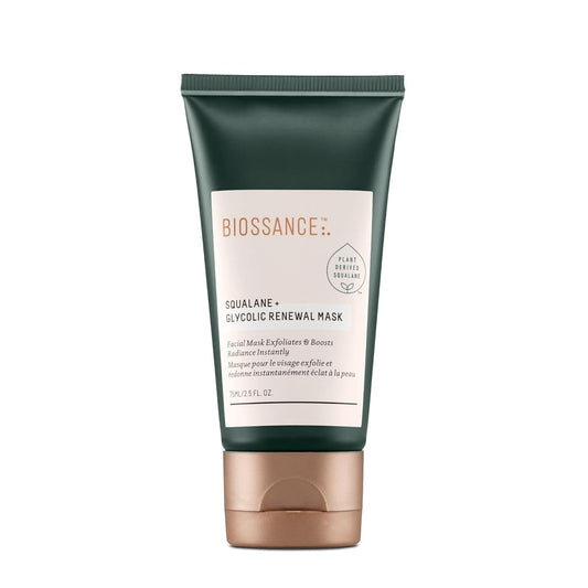 BIOSSANCE Squalane + Glycolic Renewal Mask