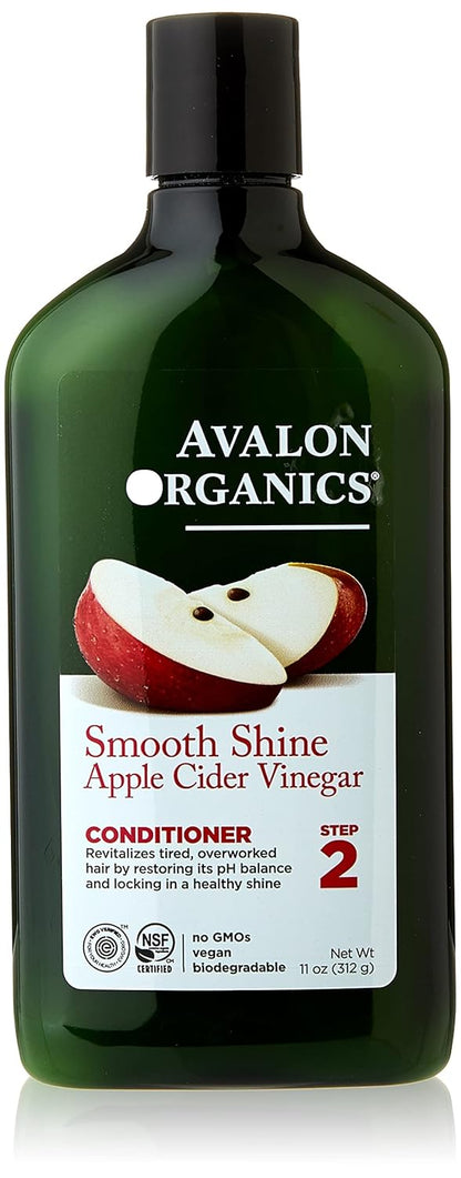 Avalon Organics Conditioner, Apple Cider Vinegar