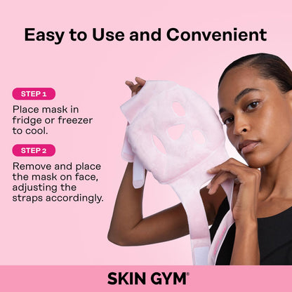 SKIN GYM Cryo Chill Ice Face Mask with Ice Beads