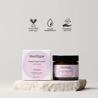 Mad Hippie Triple C Night Cream with Reishi, Turmeric & Cloudberry