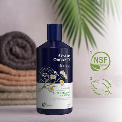 Avalon Organics Therapy Medicated Anti-Dandruff Shampoo