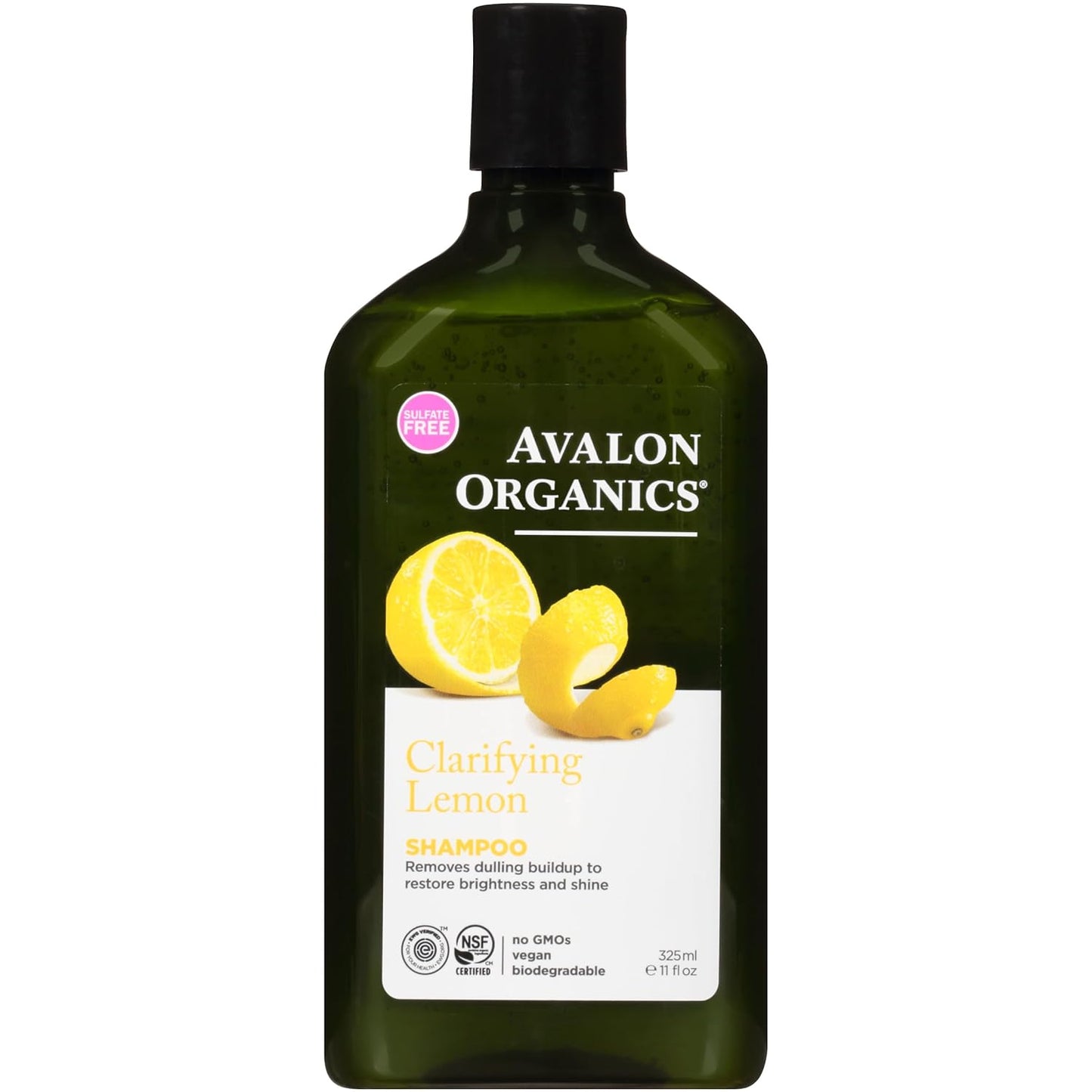 Avalon Organics Shampoo, Clarifying Lemon