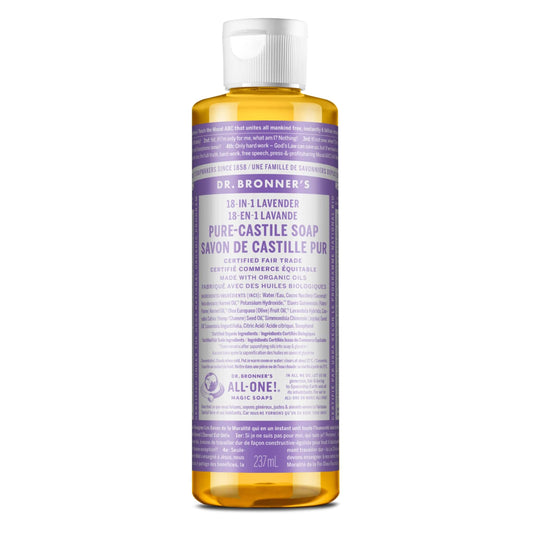 Dr. Bronner's Pure-Castile Liquid Soap, Lavender