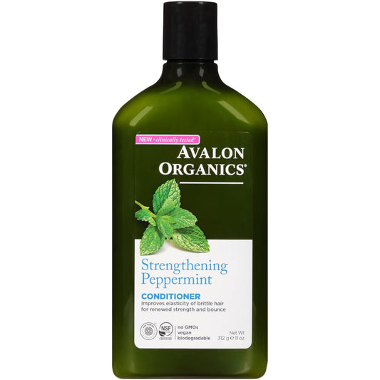 Avalon Organics Conditioner, Strengthening Peppermint