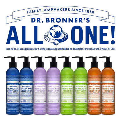 Dr. Bronner's Organic Lotion, Patchouli Lime