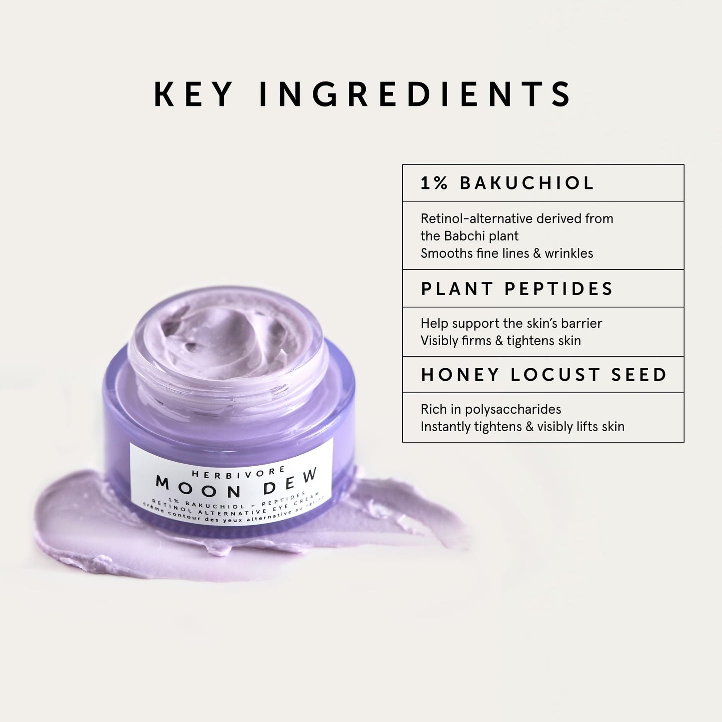 HERBIVORE Bakuchiol Retinol Alternative Eye Cream