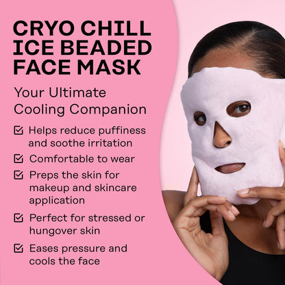 SKIN GYM Cryo Chill Ice Face Mask with Ice Beads