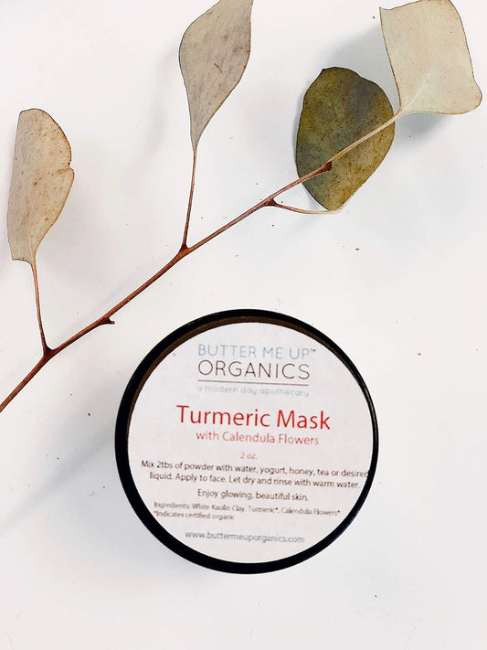 Butter Me Up Organics Turmeric Face Mask