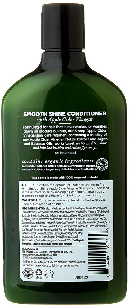 Avalon Organics Conditioner, Apple Cider Vinegar