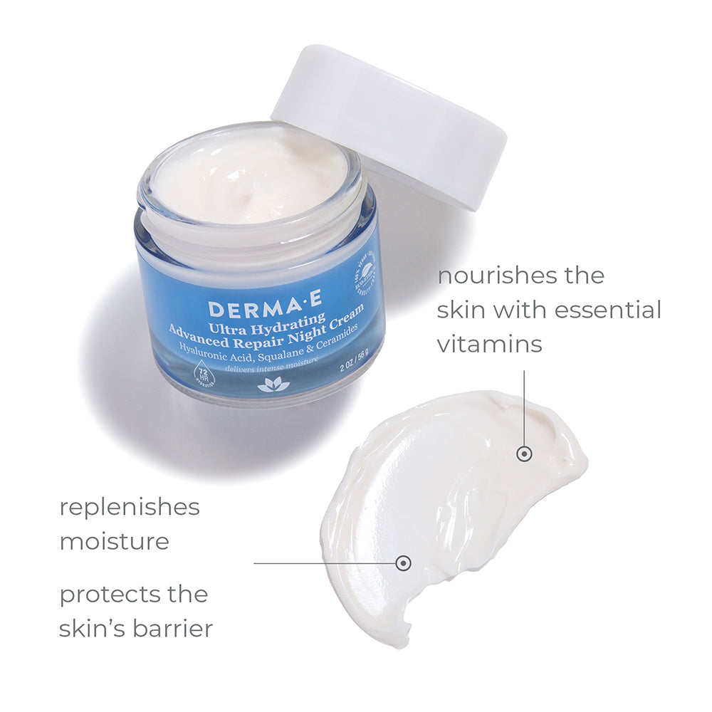 DERMA E Ultra Hydrating Advanced Repair Night Cream