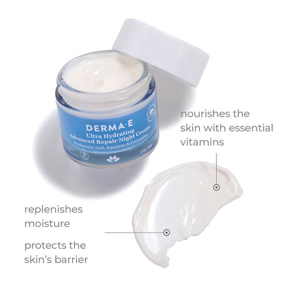 DERMA E Ultra Hydrating Advanced Repair Night Cream