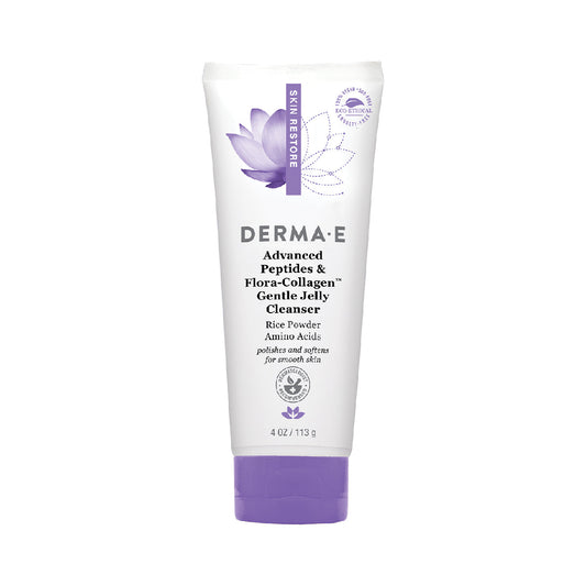 DERMA E Advanced Peptides & Flora-Collagen™ Gentle Jelly Cleanser